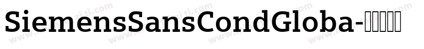SiemensSansCondGloba字体转换