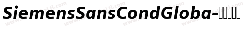 SiemensSansCondGloba字体转换