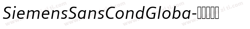 SiemensSansCondGloba字体转换