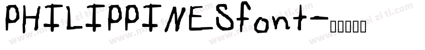 PHILIPPINESfont字体转换
