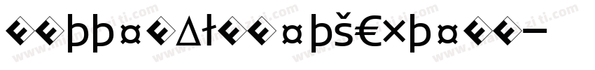 CopperAltCapsExpert字体转换