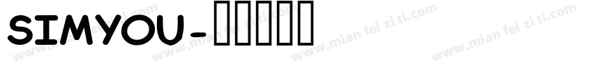 SIMYOU字体转换