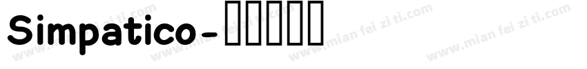 Simpatico字体转换