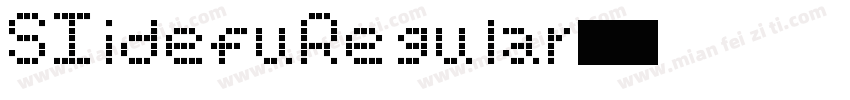 SIidefuRegular字体转换