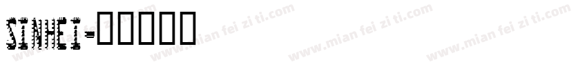 SINHEI字体转换