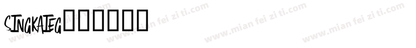 SingKaiEG字体转换