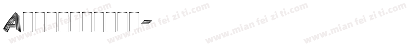 Ariatnarrow字体转换