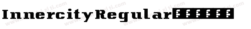 InnercityRegular字体转换