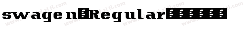swagen-Regular字体转换