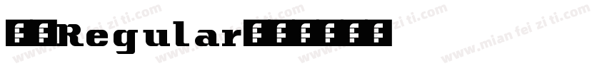 無心Regular字体转换