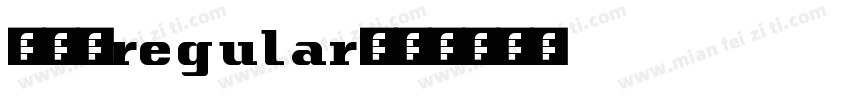 胖橘体regular字体转换