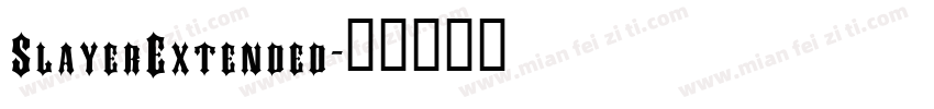 SlayerExtended字体转换