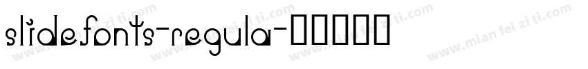 slidefonts-regula字体转换