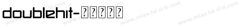 DoubleHit字体转换