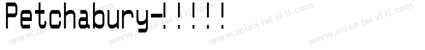 Petchabury字体转换