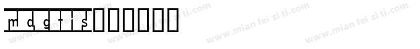 magtis字体转换