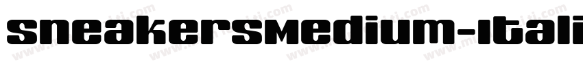 SneakersMedium-Itali字体转换