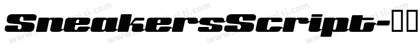 SneakersScript字体转换