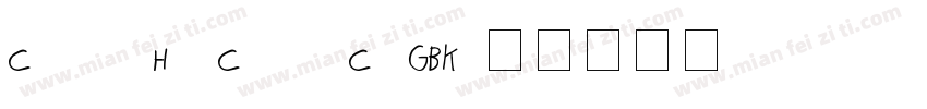 CloudHeiChaoCuGBK字体转换