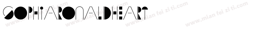 SophiaRonaldheart字体转换