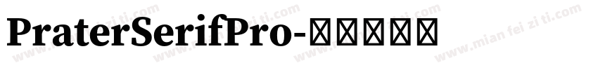 PraterSerifPro字体转换