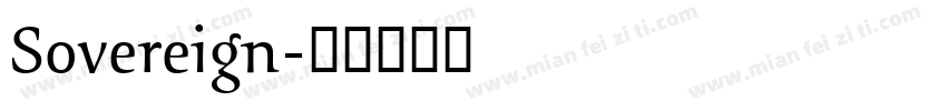 Sovereign字体转换