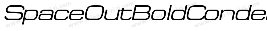 SpaceOutBoldCondense字体转换