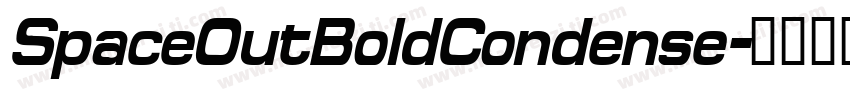 SpaceOutBoldCondense字体转换