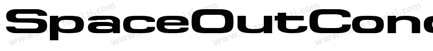 SpaceOutCondensedRegularSWFTE字体转换