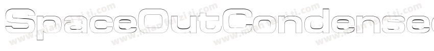 SpaceOutCondensedRegularSWFTE字体转换