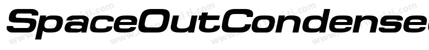 SpaceOutCondensedRegularSWFTE字体转换