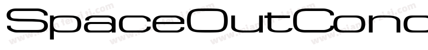SpaceOutCondensedRegularSWFTE字体转换