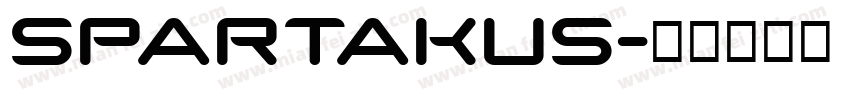 SparTakus字体转换