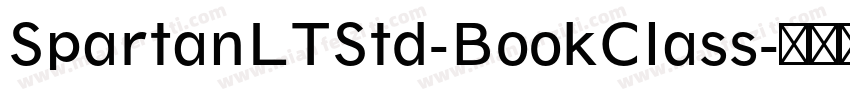 SpartanLTStd-BookClass字体转换