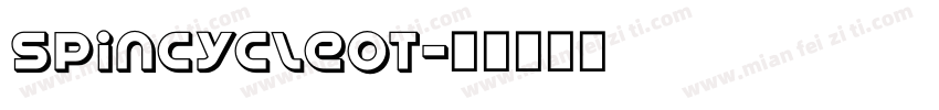 SpinCycleOT字体转换