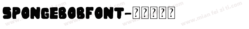 SpongeBobFont字体转换
