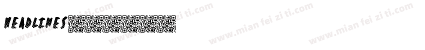 headlines字体转换