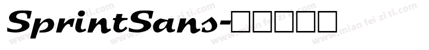 SprintSans字体转换