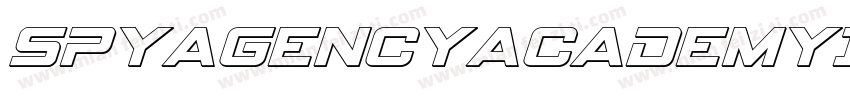 SpyAgencyAcademyItalic字体转换