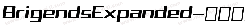 BrigendsExpanded字体转换