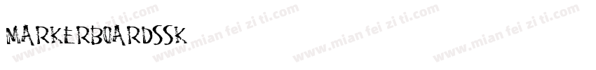 MarkerBoardSSK字体转换