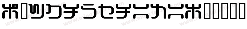 KOzhaopaiti字体转换