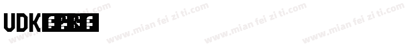 UDKakugo_LargePr6-B字体转换