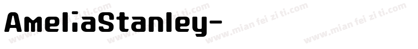 AmeliaStanley字体转换