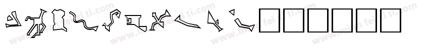 AldrichTNO字体转换