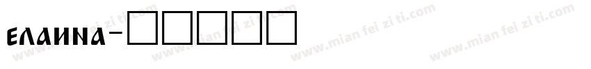 elaina字体转换