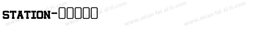 station字体转换