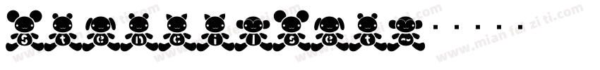 Stencilset字体转换