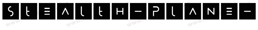 Stealth-Plane字体转换