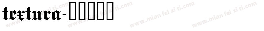 textura字体转换